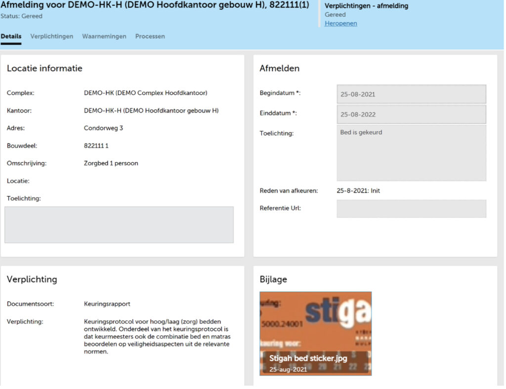 wettelijke verplichtingen en garantiekeur voor middelen in de zorg