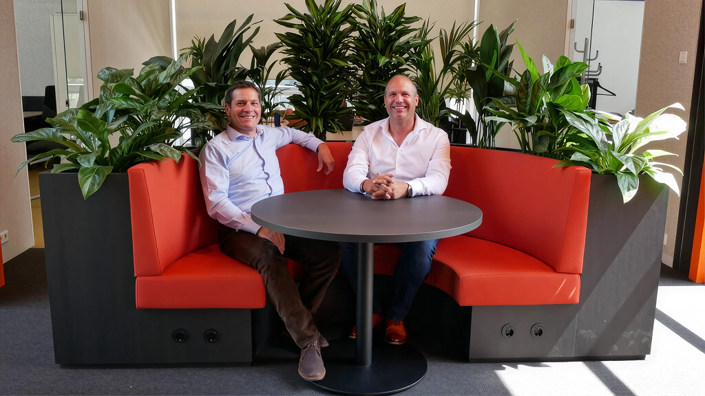 Foto Diderick Oerlemans (CTO) en Peter Willemse (CEO) | Condor Foto Diderick Oerlemans (CTO) en Peter Willemse (CEO) | Condor